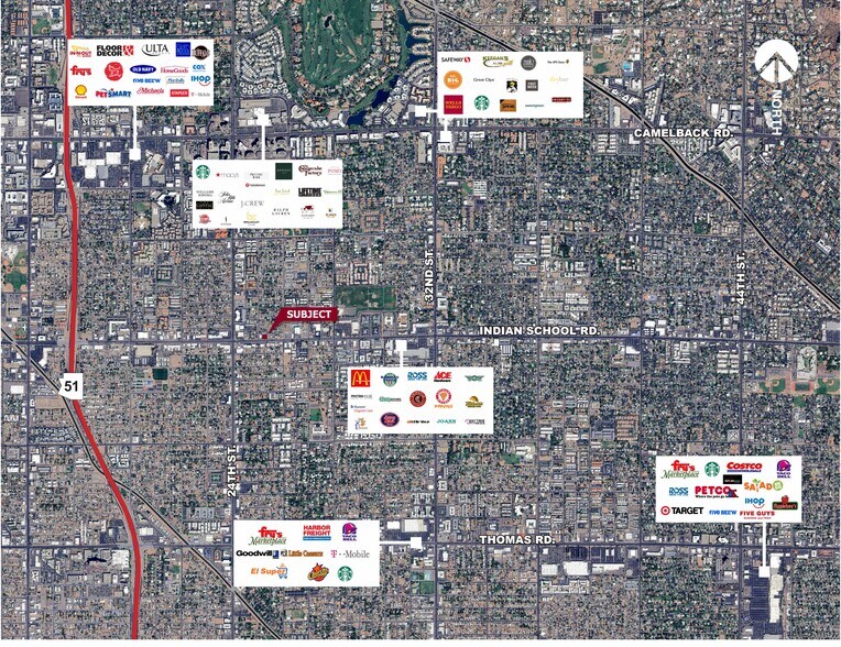 More Photos Of 2514 E Indian School Rd, Phoenix General Retail For Lease