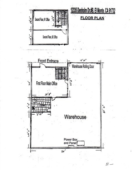More Photos Of 12335 Denholm Dr, El Monte Warehouse For Lease