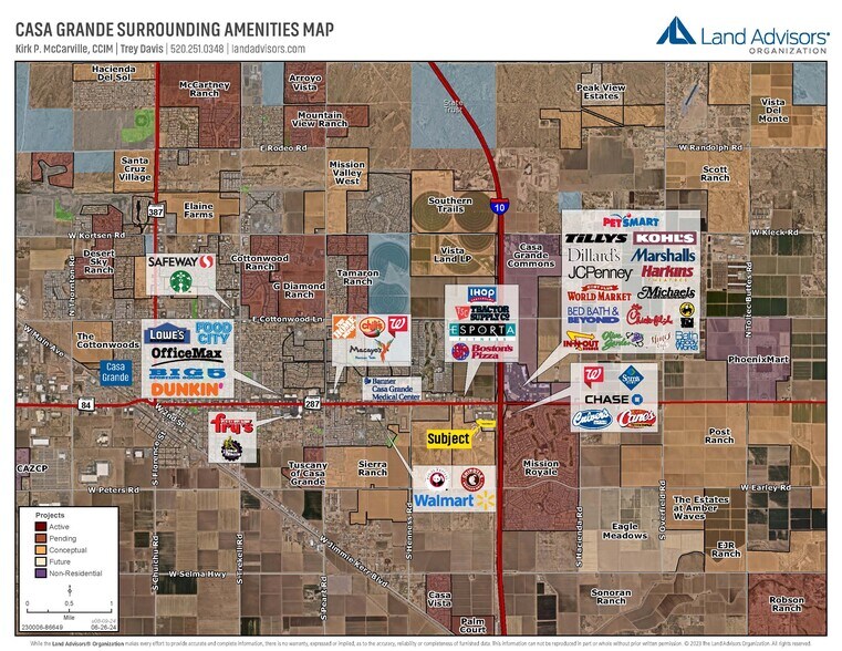 More Photos Of S-SWC I-10 & Florence Blvd, Casa Grande Land For Sale
