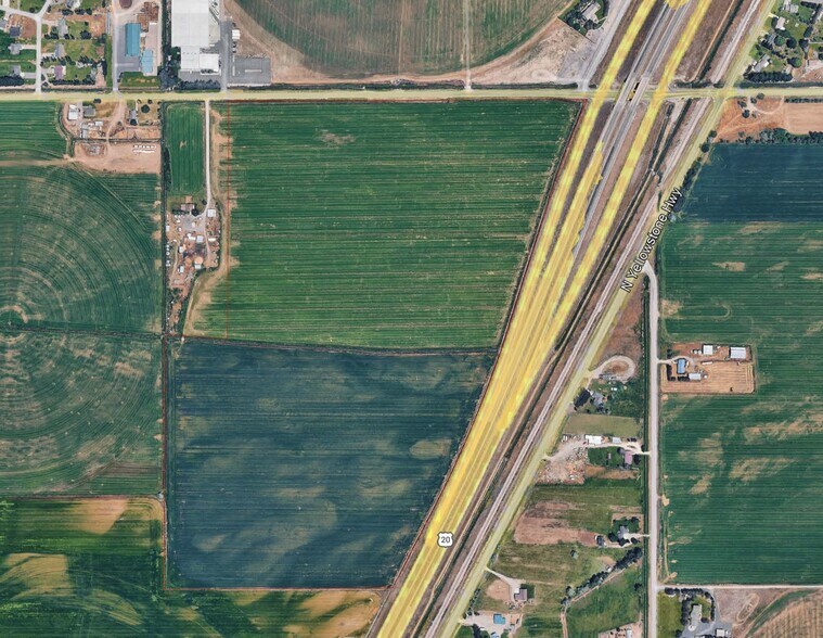 More Photos Of SWC US Highway 20 & County Line Road, Rigby Storefront For Lease