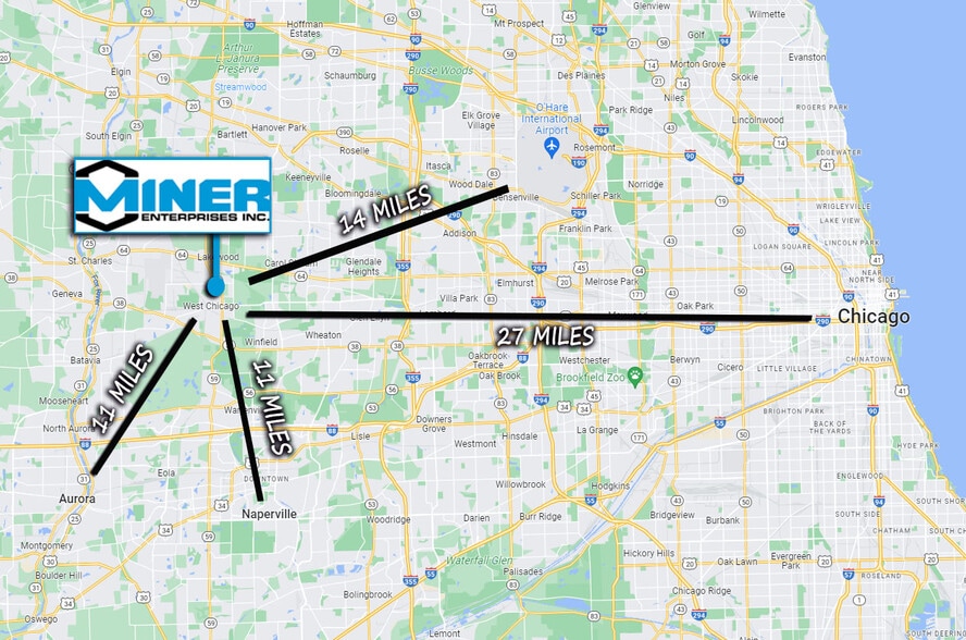 More Photos Of 1180 Atlantic Dr, West Chicago Warehouse For Lease