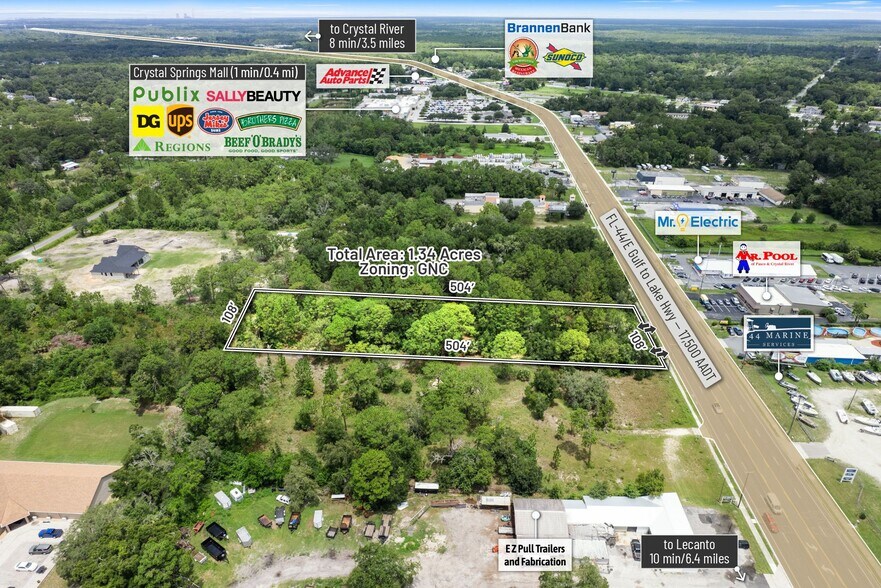 More Photos Of 6574 W Gulf To Lake Hwy, Crystal River Land For Sale