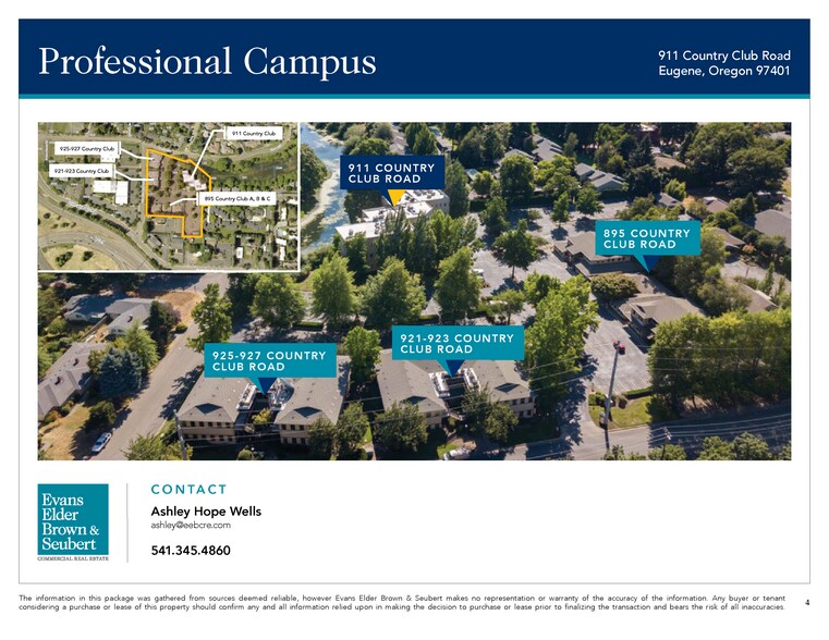 More Photos Of 911 Country Club Rd, Eugene Office For Lease