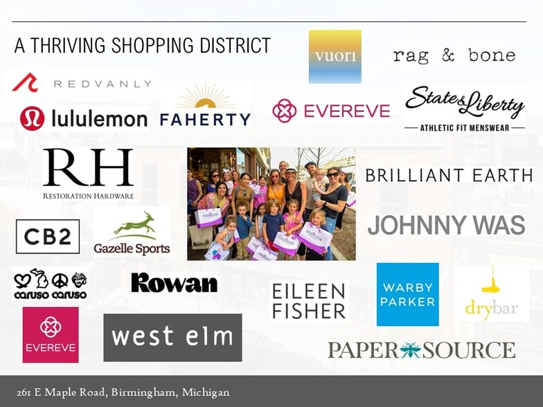 More Photos Of 261-275 E Maple Rd, Birmingham Storefront Retail Office For Lease