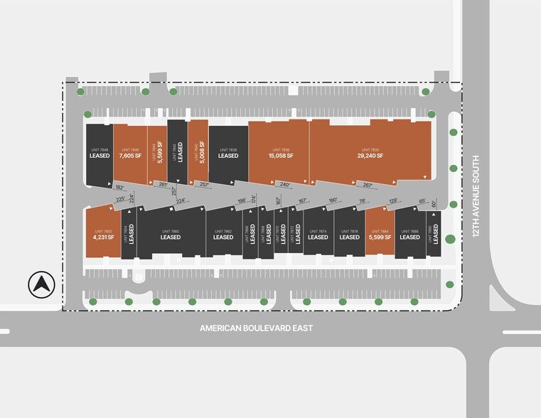 More Photos Of 7850-7890 12th Ave E, Bloomington Unknown For Lease