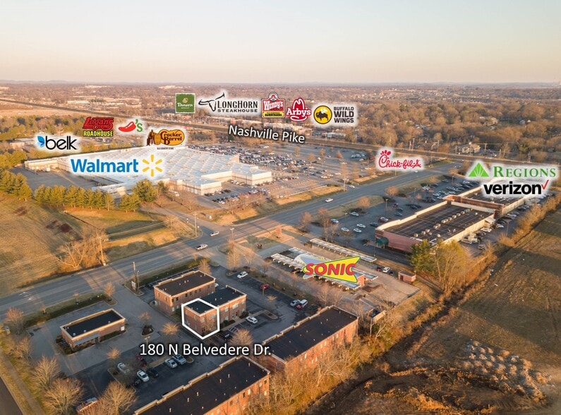 More Photos Of 180 N Belvedere Dr, Gallatin Office Residential For Lease