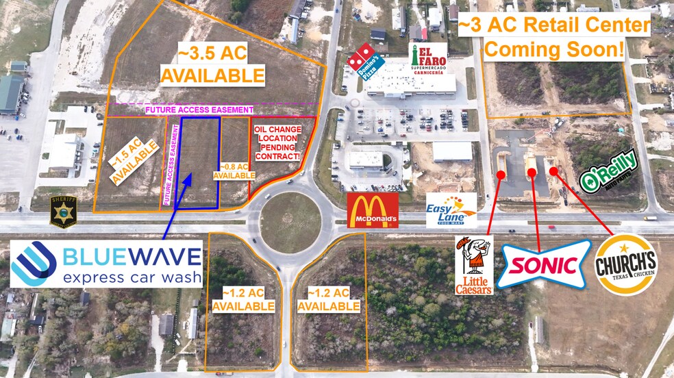 Primary Photo Of Commercial Corner- San Marcos & San Felipe, Cleveland Land For Sale