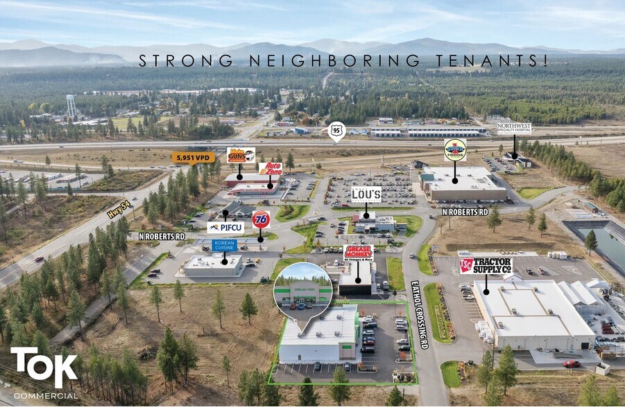 More Photos Of 7052 E Athol Crossing Rd, Athol Freestanding For Sale