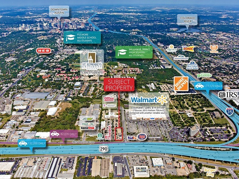 More Photos Of 500 E Ben White Blvd, Austin Bank For Lease