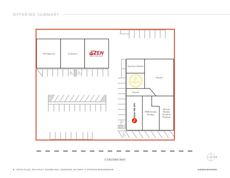 More Photos Of 8510 S Tacoma Way, Lakewood General Retail For Sale