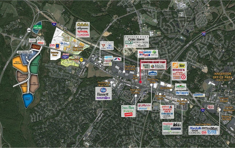 More Photos Of 11670-11680 W Broad St, Richmond General Retail For Lease