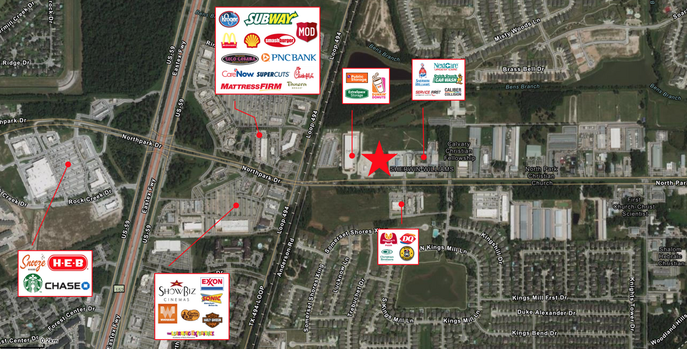 Primary Photo Of NEC Northpark Drive & Tx 494 Loop, Kingwood Land For Sale