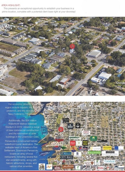 Primary Photo Of 412 S E St, Pensacola Storefront Retail Residential For Lease