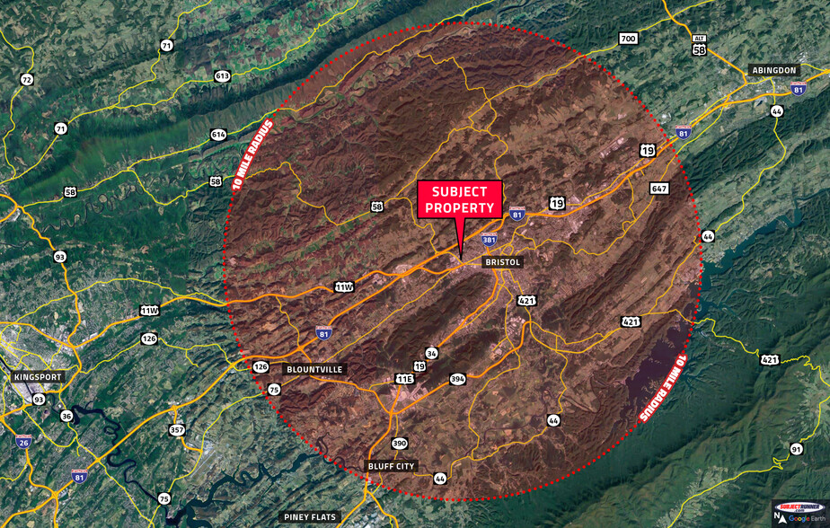 More Photos Of 245 Gate City Hwy, Bristol General Retail For Sale