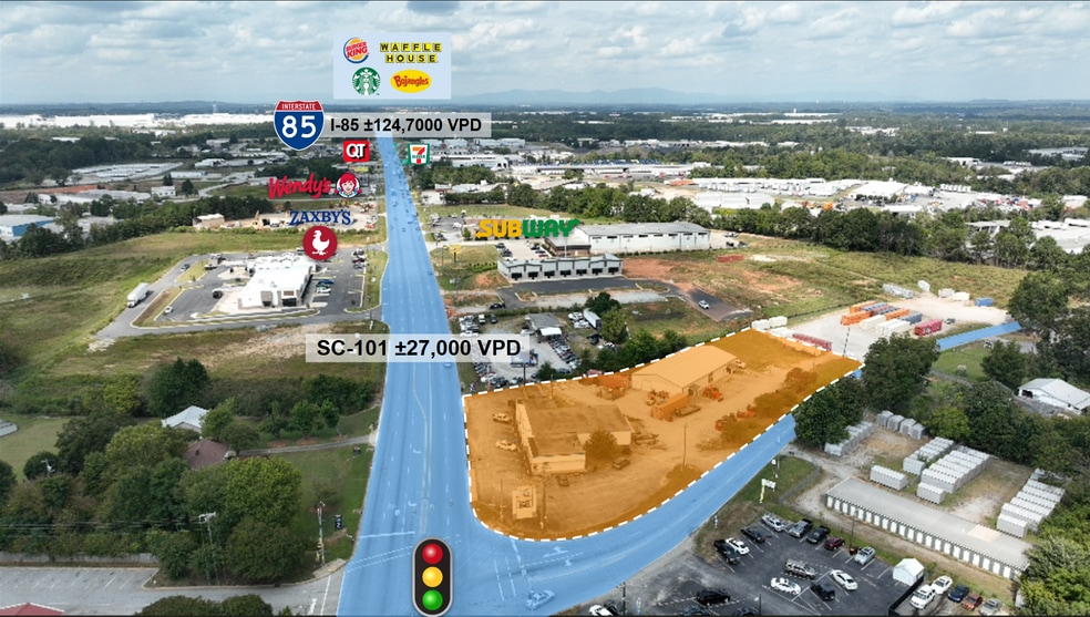 Primary Photo Of 1985 S Carolina 101, Greer Land For Lease