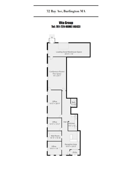 More Photos Of 30 Ray Ave, Burlington Light Distribution For Lease