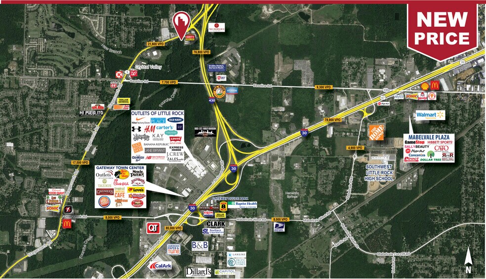 More Photos Of 8123 Stagecoach Rd, Little Rock Land For Sale