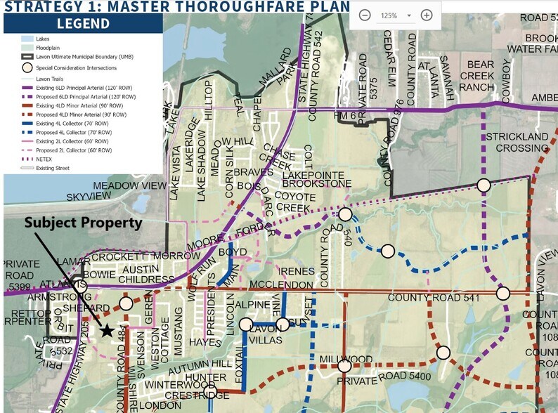 More Photos Of 10332 County Road 484, Lavon Land For Sale