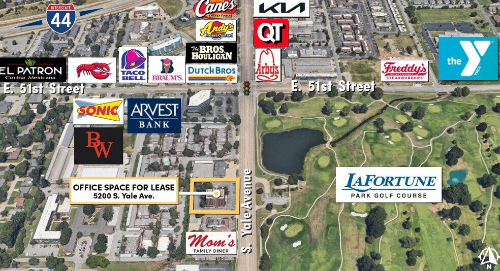 More Photos Of 5200 S Yale Ave, Tulsa Office For Lease