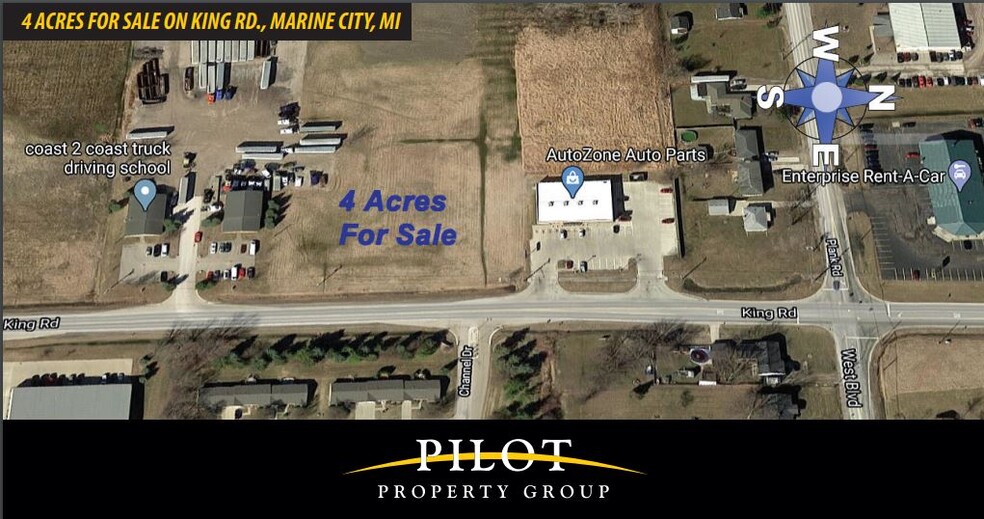 Primary Photo Of 0 King Rd, Marine City Land For Sale