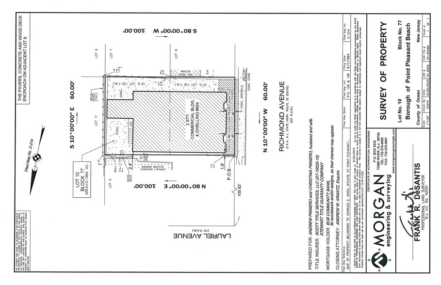 More Photos Of 604 Richmond Ave, Point Pleasant Beach Storefront Retail Residential For Sale