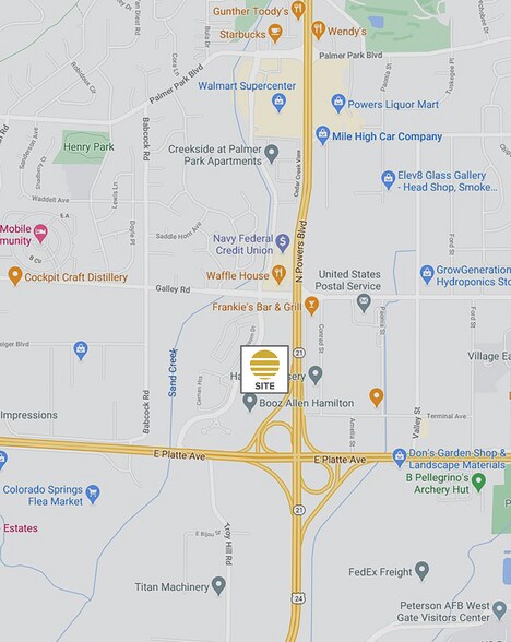 More Photos Of N Powers Blvd @ Platte Ave, Colorado Springs Land For Sale