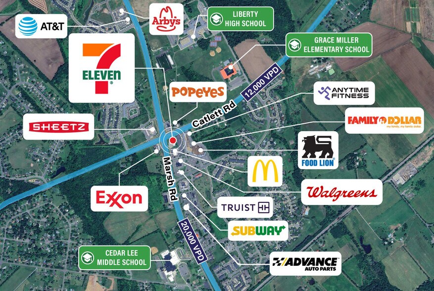 More Photos Of 11021 Marsh Rd, Bealeton Service Station For Sale