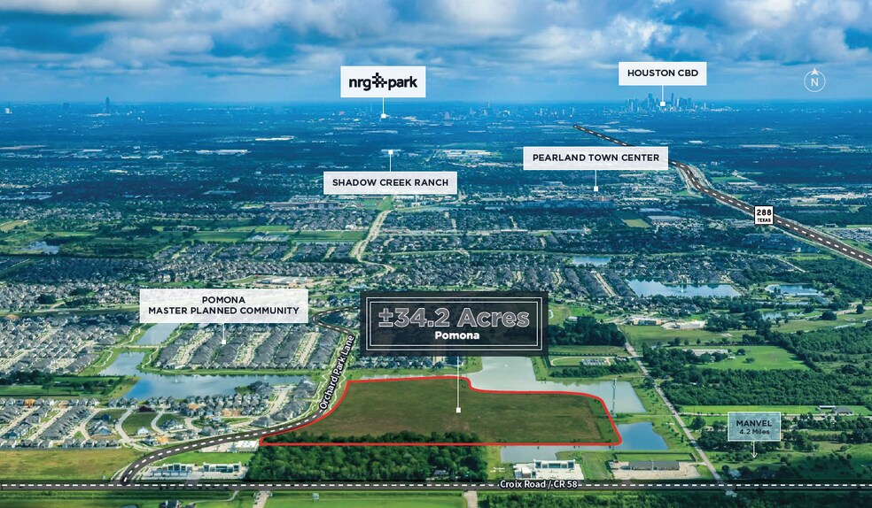 Primary Photo Of 4818 Croix Pky, Manvel Land For Sale