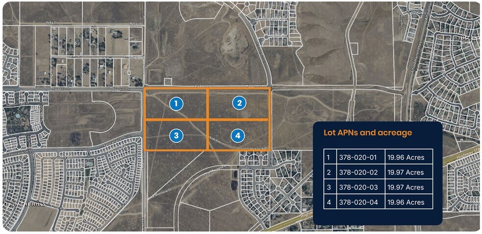 More Photos Of 11303 Paladino Drive, Bakersfield Land For Sale