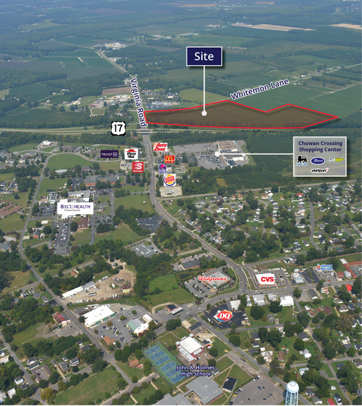 More Photos Of US Highway 17 & NC Highway 32, Edenton Land For Lease