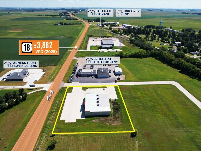 More Photos Of 970 Highway 18, Britt Freestanding For Sale