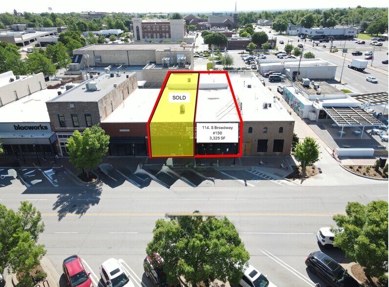 Primary Photo Of 114 S Broadway, Edmond Storefront For Sale