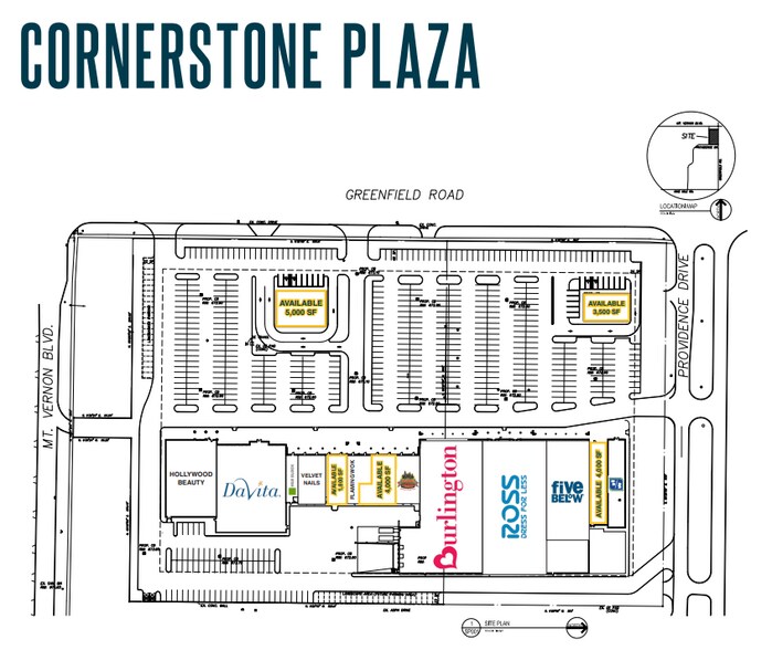 More Photos Of 23675-23765 Greenfield Rd, Southfield Unknown For Lease