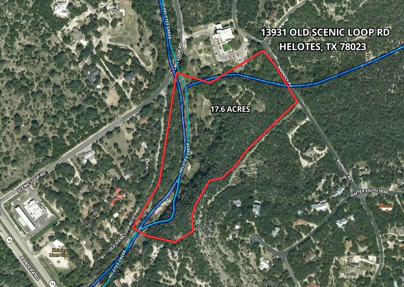 More Photos Of 13931 Old Scenic Loop Rd, Helotes Land For Sale