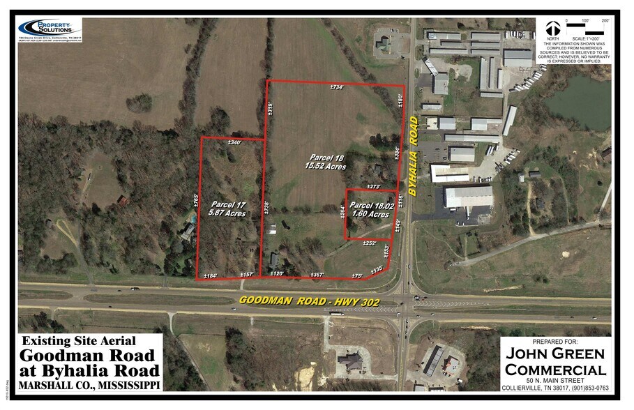 Primary Photo Of 0 Highway 309 & 302, Byhalia Land For Sale