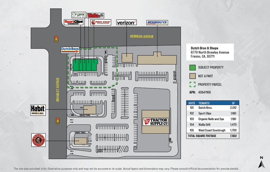 More Photos Of 6770 N Brawley Ave, Fresno Fast Food For Sale