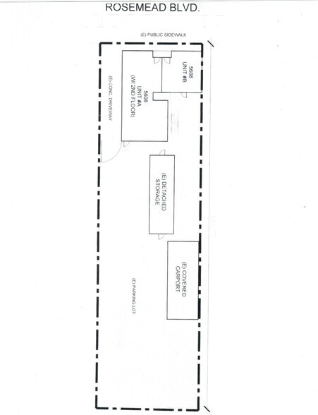More Photos Of 5604-5608 Rosemead Blvd, Temple City Storefront Retail Residential For Lease