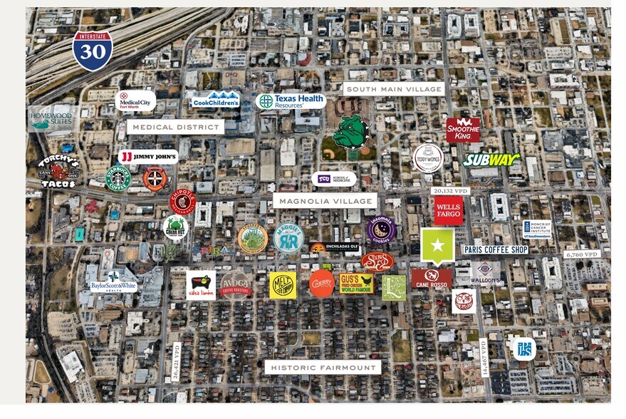 More Photos Of 1311 Lipscomb St, Fort Worth Restaurant For Lease