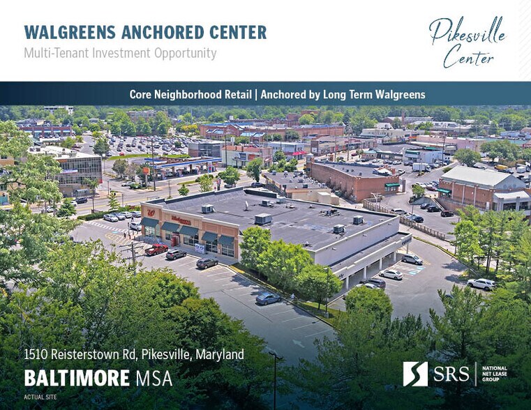 Primary Photo Of 1510 Reisterstown Rd, Pikesville Drugstore For Sale