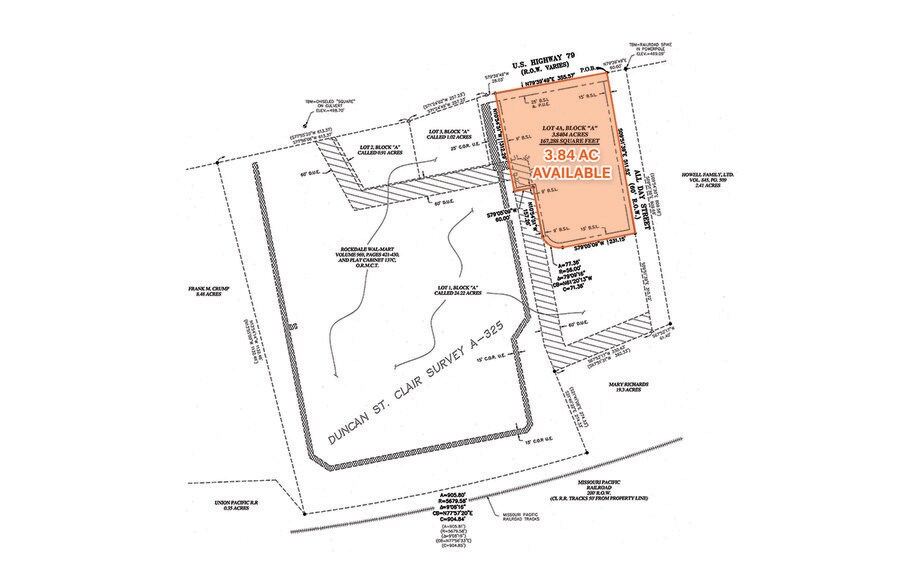 More Photos Of 702 W US Hwy 79, Rockdale Land For Lease