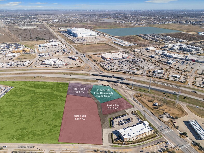 More Photos Of SWC Grand Parkway & Harlem Rd, Richmond Land For Sale