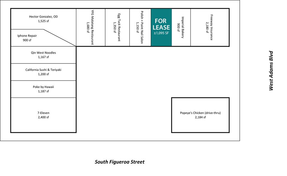 More Photos Of 2512-2540 S Figueroa St, Los Angeles Unknown For Lease