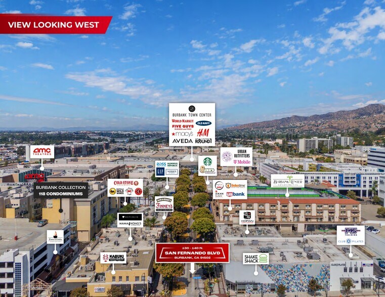 More Photos Of 130-140 N San Fernando Blvd, Burbank Storefront For Sale