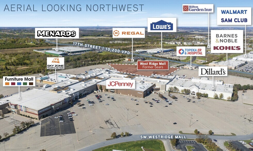 More Photos Of 1781 SW Wanamaker Rd, Topeka Department Store For Sale