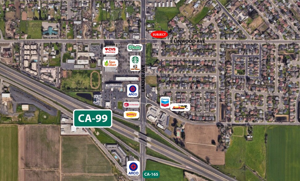Primary Photo Of 125 Linwood Ave, Turlock General Retail For Lease