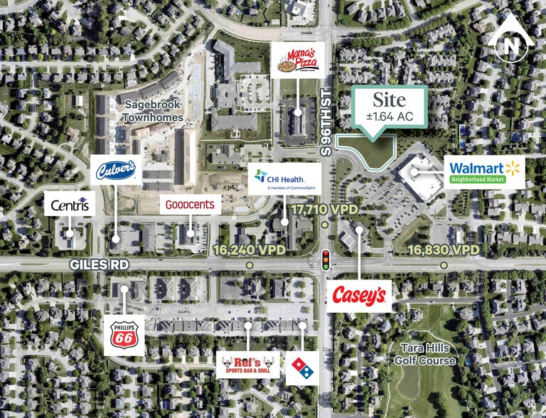 Primary Photo Of 9460 Giles Rd, La Vista Land For Sale