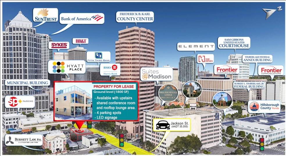 603 E Jackson St, Tampa, FL 33602 Office For Lease