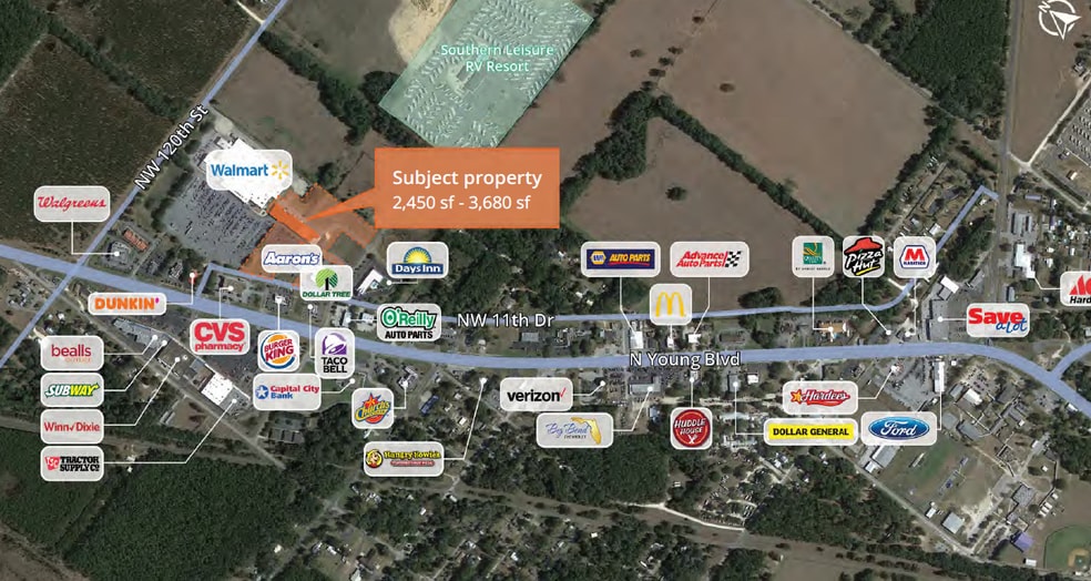 More Photos Of 2197 NW 11th Dr, Chiefland Storefront For Lease