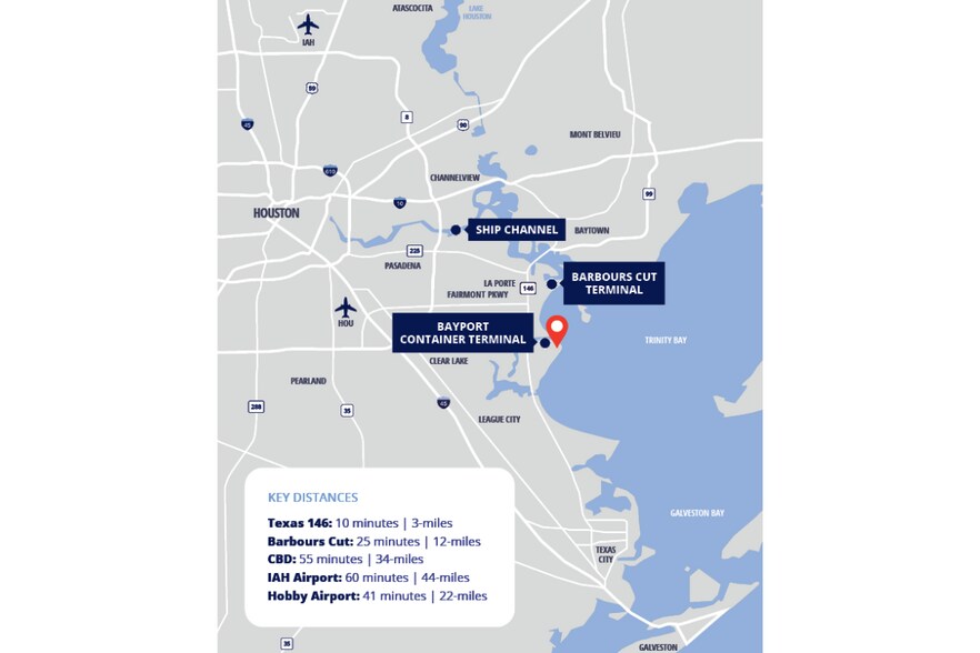 More Photos Of 0 Port Road, Seabrook Land For Lease