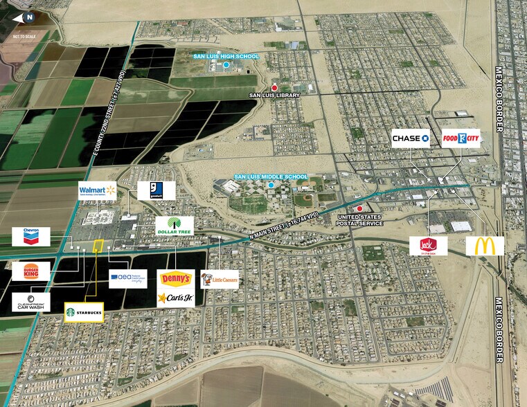 More Photos Of 1589 N Main St, San Luis Fast Food For Sale